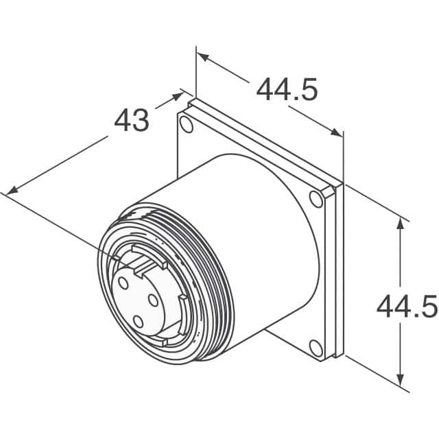 PX0758/S Bulgin  Rundsteckverbinderbaugruppen
